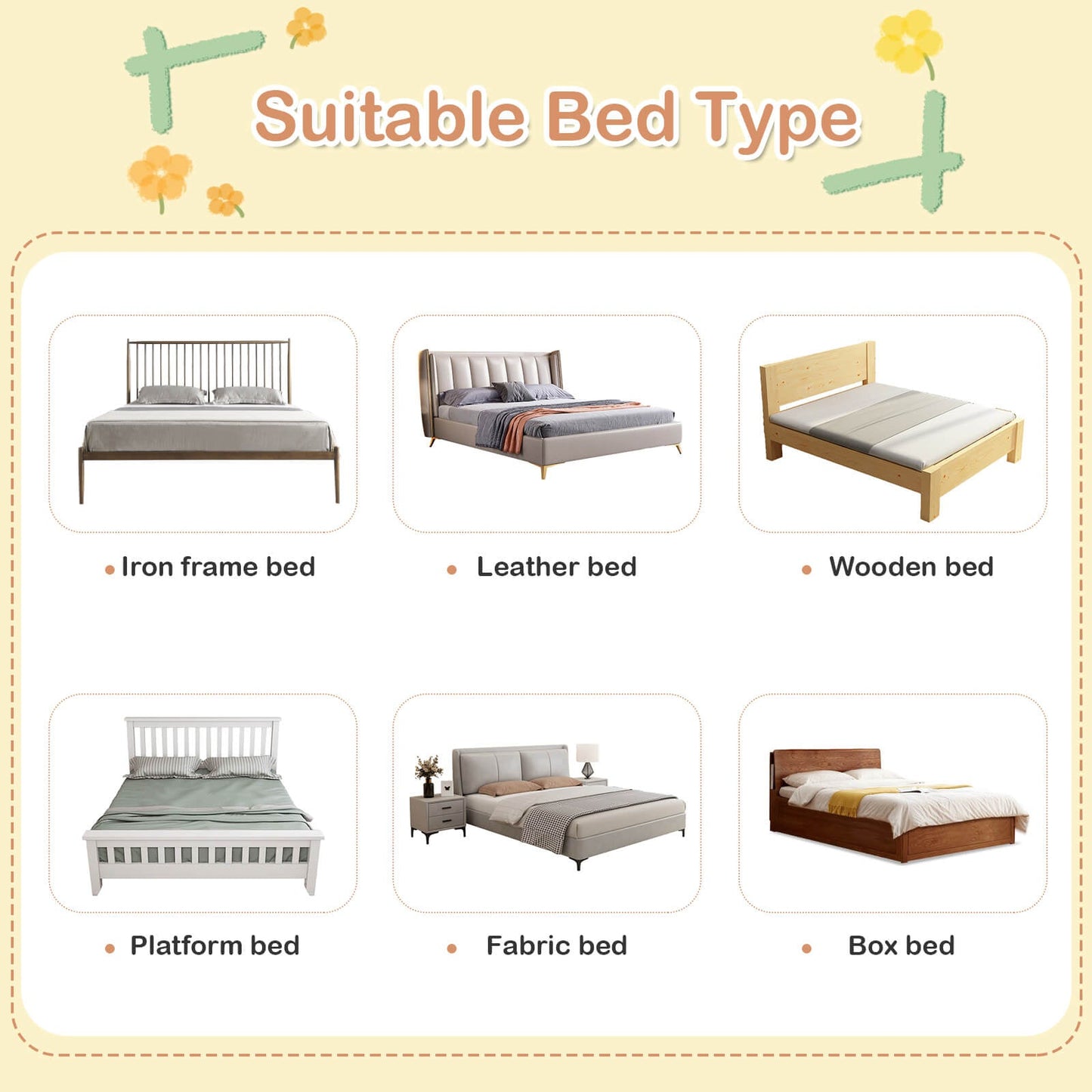 SPECIAL - 76.8 Inch Baby Bed Rail with Double Safety Child Lock-Gray (unassembled)