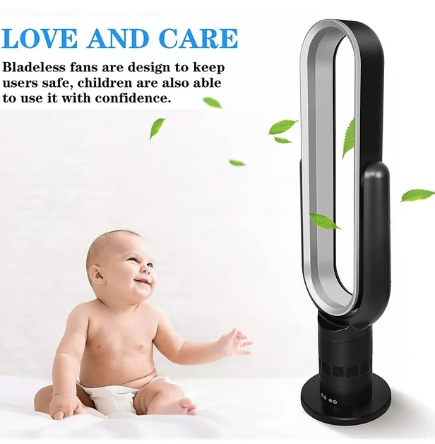 38 Inches Bladeless Fan, Tower Fan