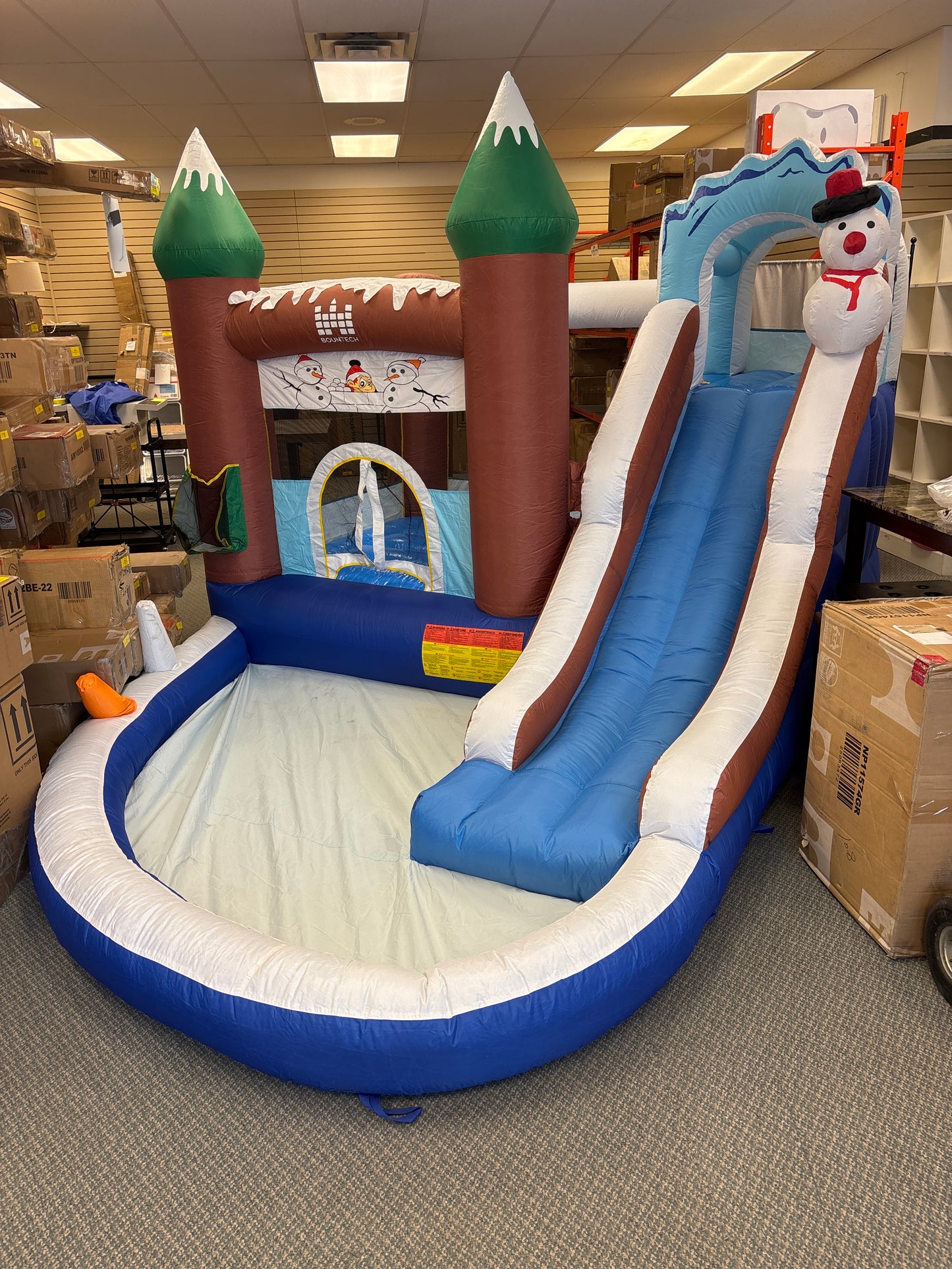 Inflatable Bounce House Special, Customer return, Clean, Tested, without blower