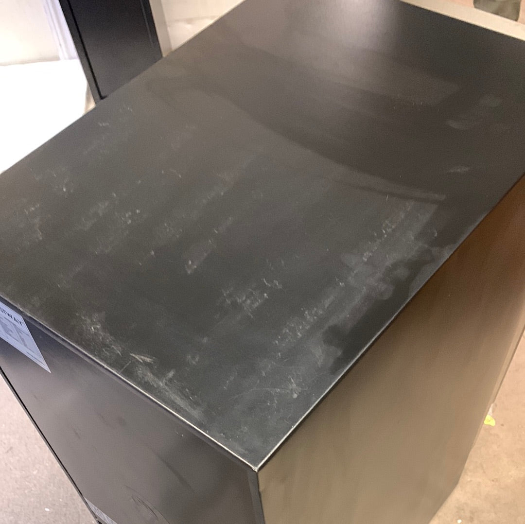 15'' 30 Bottle Dual Zone Free-standing Wine Refrigerator, scuff marks top and side