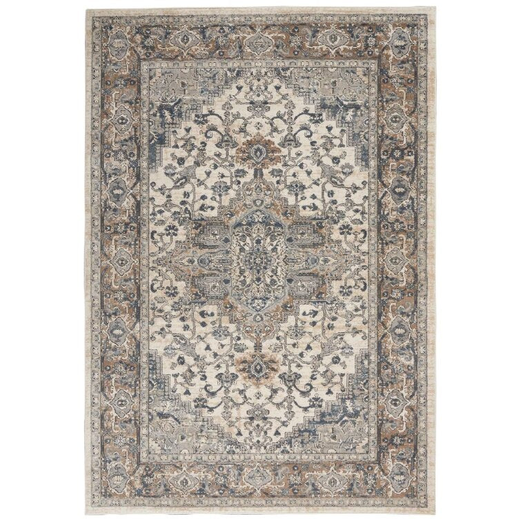 Jurado Oriental Ivory/Grey Area Rug - 7'10 X 9'10