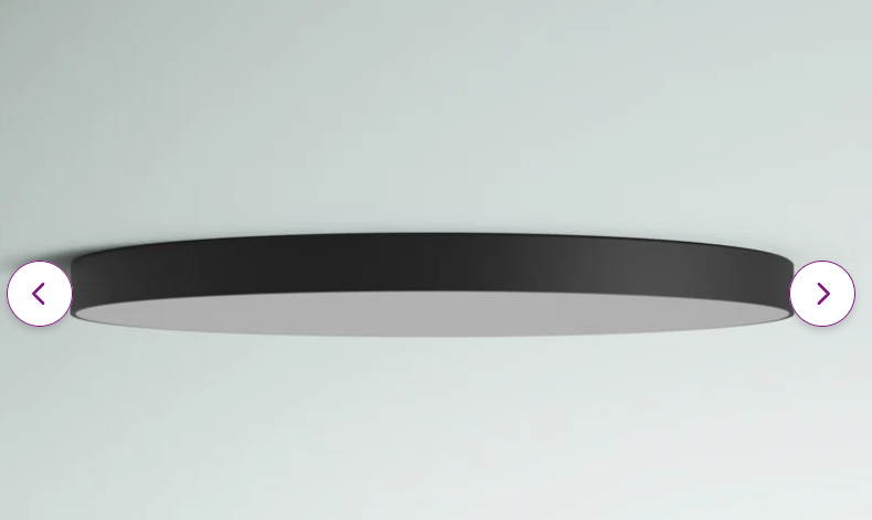 0.75" H 11" W x 11" D Warrenton LED Flush Mount, no box, no screws, marrettes