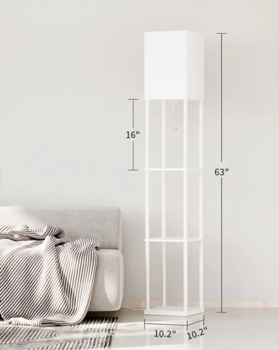 Orijan 63`` column floor lamp