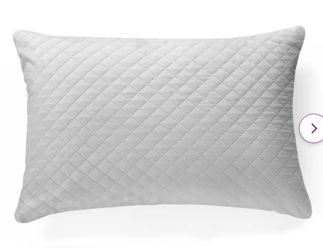 Set of 2, Millano Home Polyester Medium Quilted Support Pillow