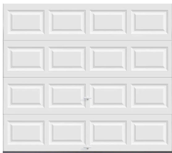 SPECIAL, CHI garage door kit including 4 - 18``x18` panels, non insulated, includes rail kit, white