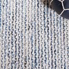 4` x 6` Braided Are Rug by Safavieh, blue / ivory
