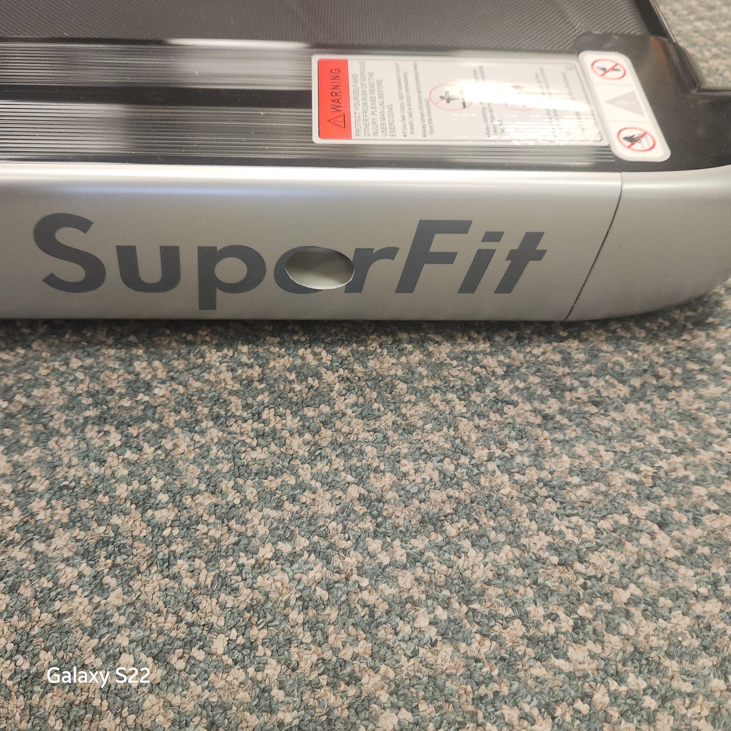 Special - Folding Walking Pad Treadmill and App Control - Silver (MAX 265lbs) - Shipping Damage