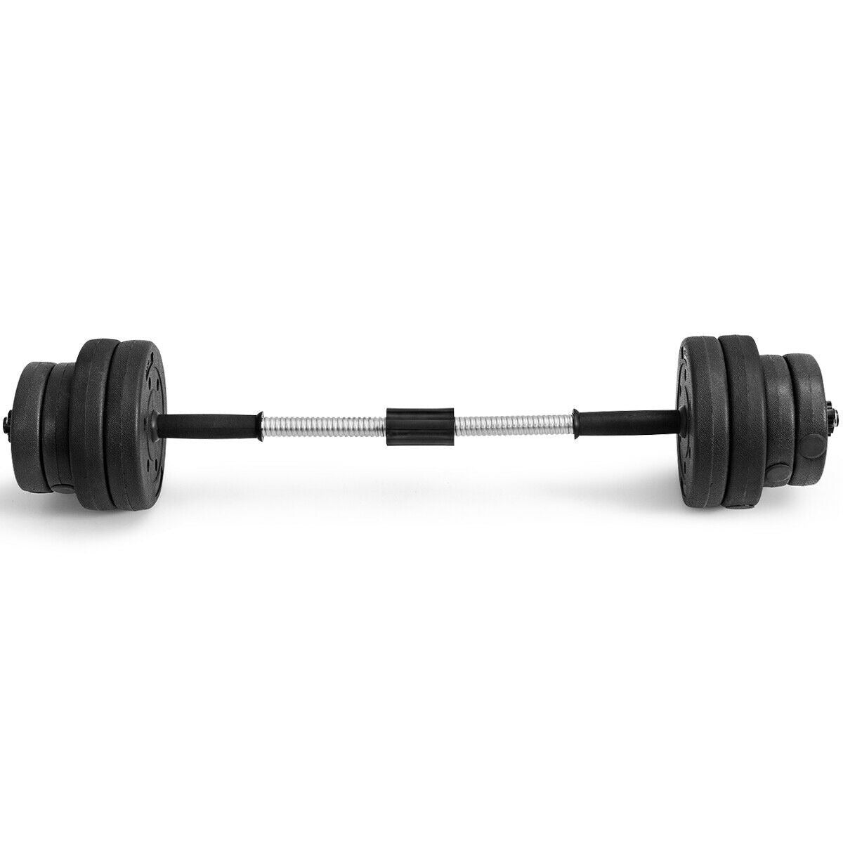 Fitness Dumbbell Weight Set with Adjustable Weight Plates and Handle