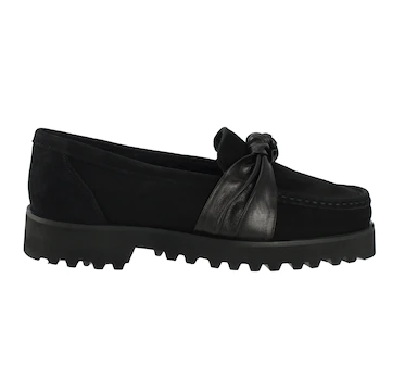 RON WHITE RITA KNOT LOAFER - SLATE - SIZE 7.5