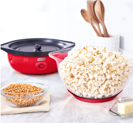 Dash Smartstore Stirring Popcorn Maker - RED