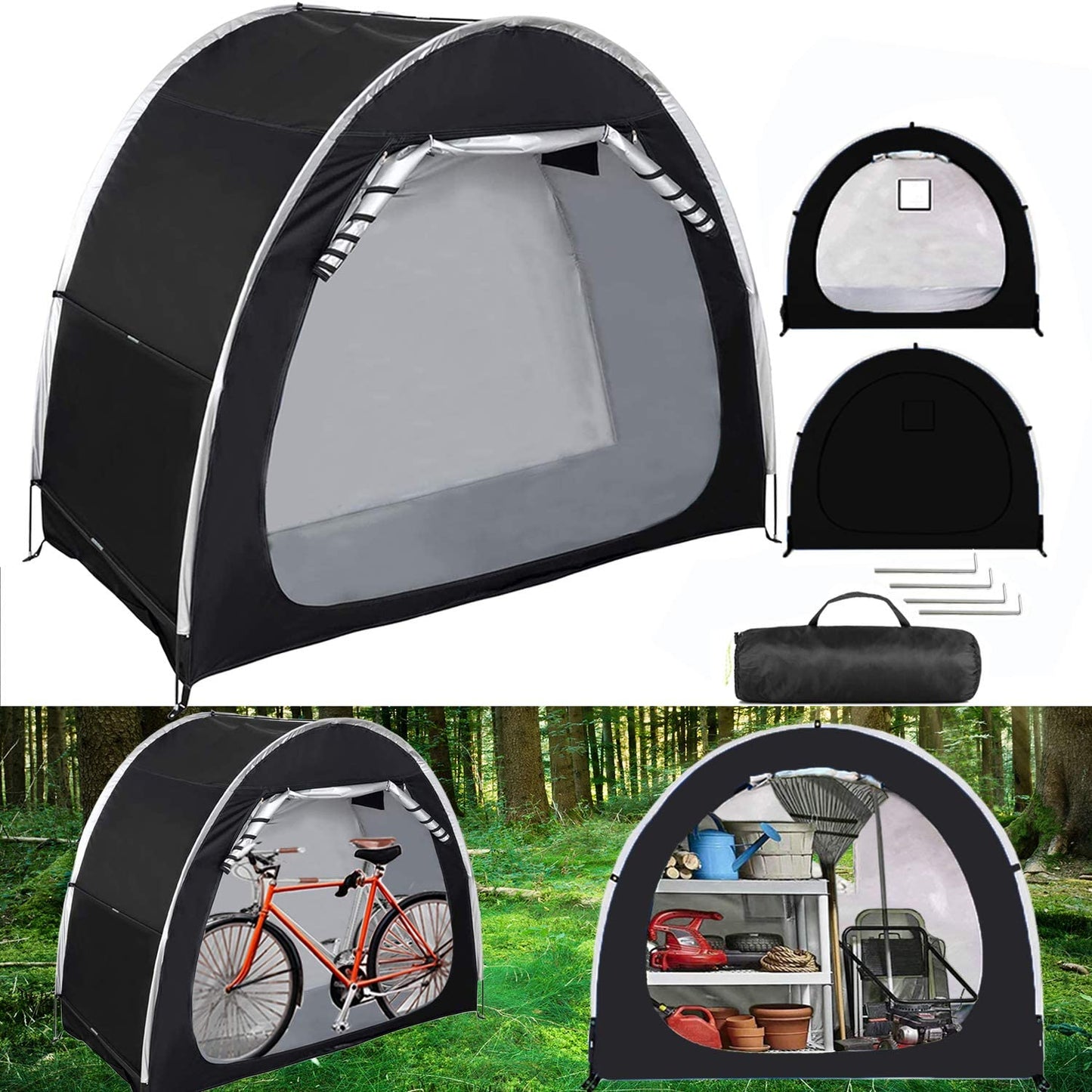 backyard storage tent