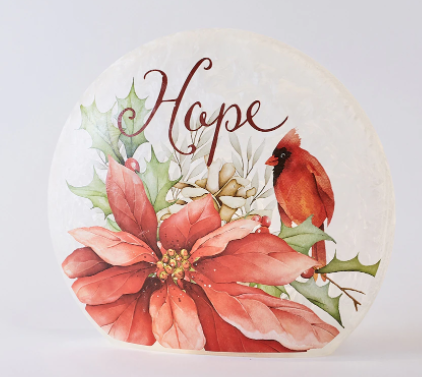 Holiday Memories Cardinal Luminary