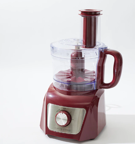 Curtis Stone 8-Cup Food Processor, white *Clearance CHIPPED*