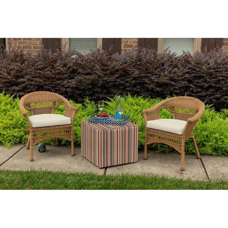 sunbrella 17`` x 17``x 4`` chair cushion - each