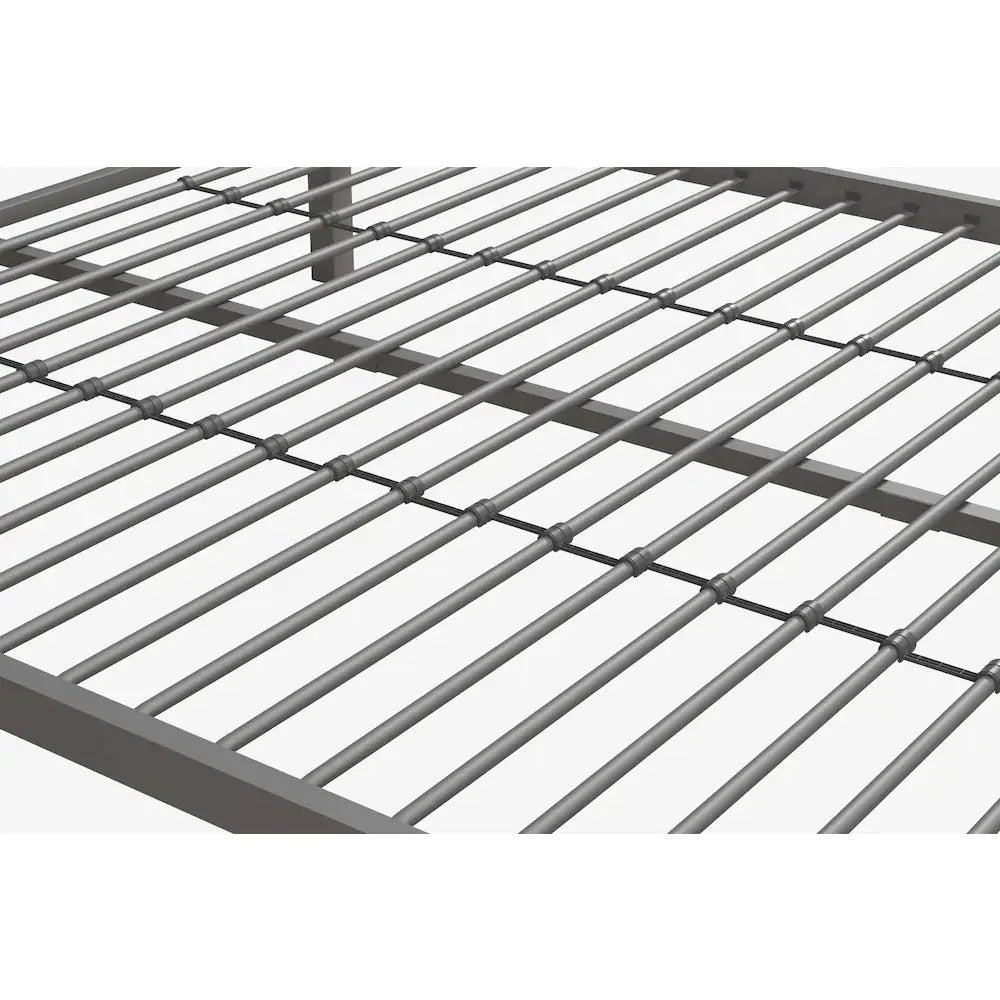 Corgette Modern Canopy Metal Bed - QUEEN - *SPECIAL*UNASSEMBLED/IN BOX*