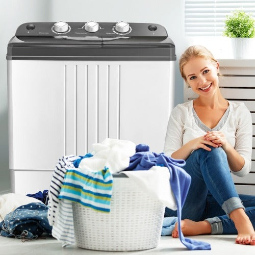 *SPECIAL* Portable Semi-Automatic Twin-tub Washing Machine