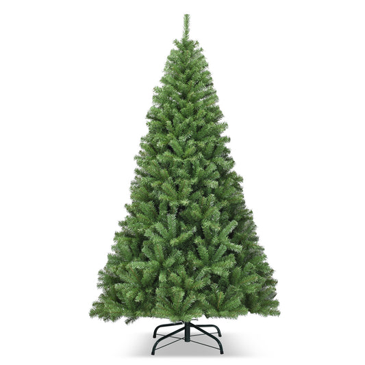 Premium Artificial Hinged PVC Christmas Tree with Metal Stand-6 ft - FINAL SALE