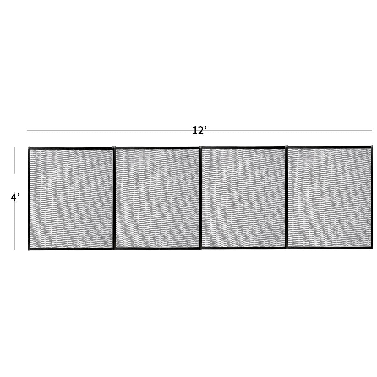 SPECIAL, 4 x 12 Feet Swimming Pool Fence Garden Fence Child Barrier