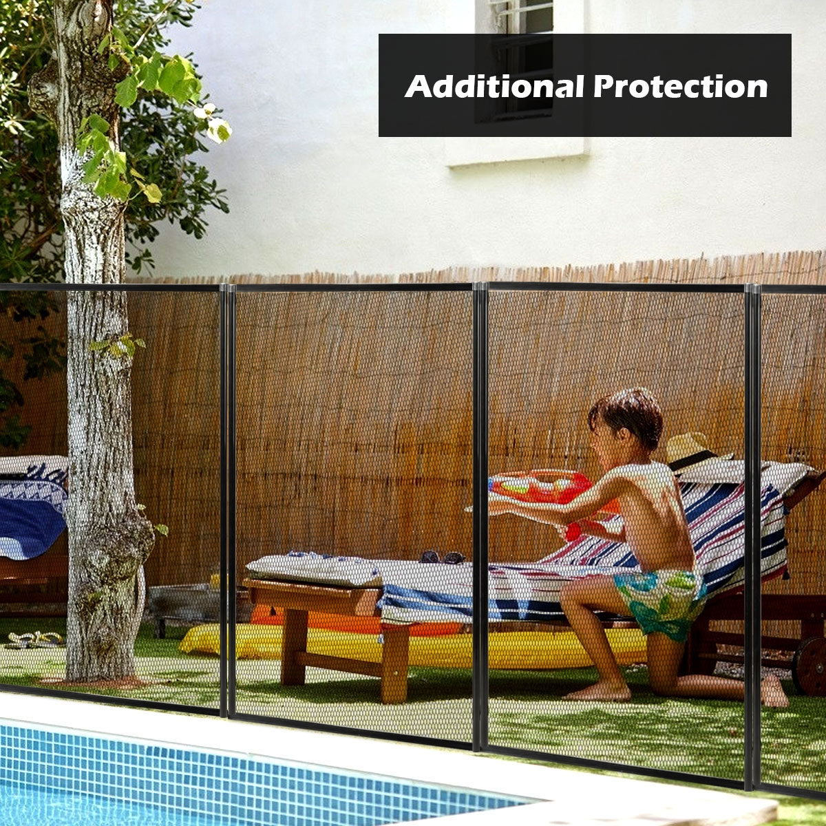 SPECIAL, 4 x 12 Feet Swimming Pool Fence Garden Fence Child Barrier