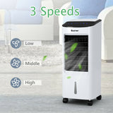 Evaporative Portable Air Cooler Fan Humidifier with Remote Control for Home and Office (Not an A/C)