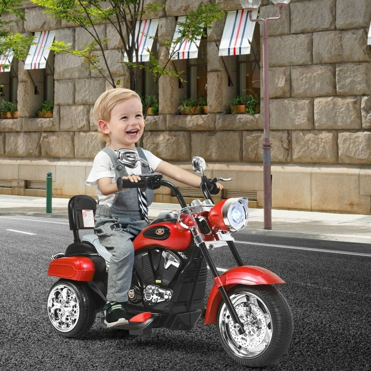 Electric 3 Wheel Kids Ride-on Motorcycle