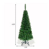 Artificial National Foot Kingswood Fir Pencil Christmas Tree-4.5ft