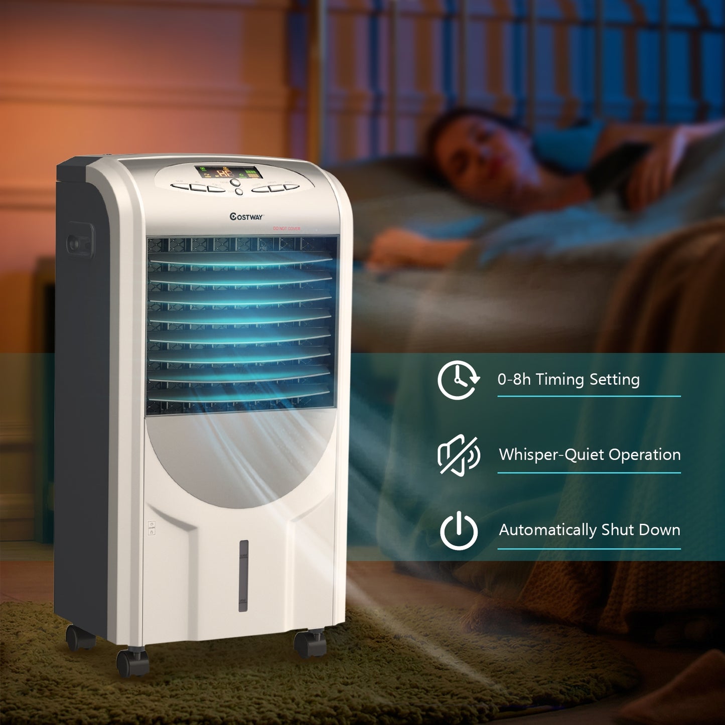 SPECIAL - Portable Air Cooler Fan with Heater and Humidifier Function (1 Box)