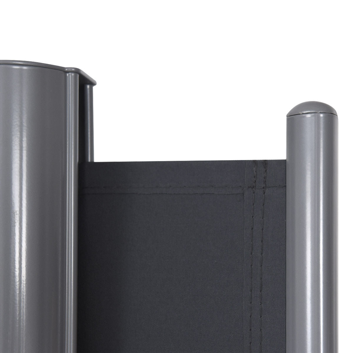 Special - Tax Free, 118.5 x 63 Inch Patio Retractable Folding Side Awning Screen Privacy Divider