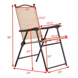 *SPECIAL* , Patio Folding Sling Back Camping Deck Chair