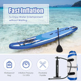 *Special* - 11 Feet Inflatable Adjustable Paddle Board with Carry Bag (1 Box, Unassembled)