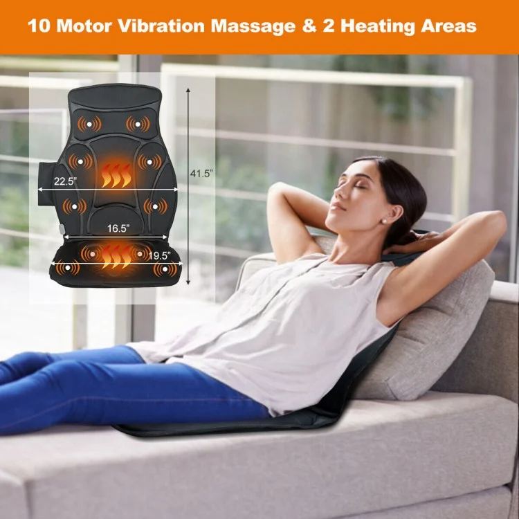 Foldable Full Body Massage Mat with 10 Vibration Motors*in box*
