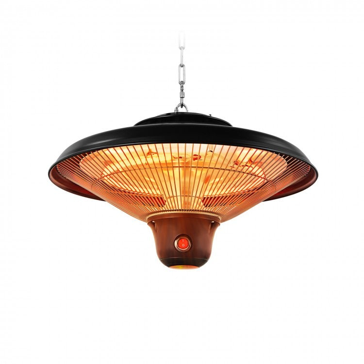 1500W Electric Hanging Ceiling Mounted Infrared Heater, Remote Control in box,