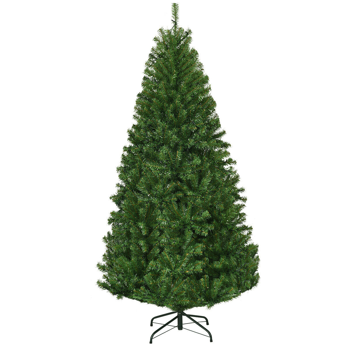 Prelit, multi or warm white, Artificial Premium Hinged Christmas Tree-6 ft