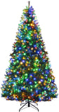 Prelit Artificial Premium Hinged Christmas Tree-8 ft