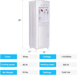 *Clearance* - 5 Gallons Hot and Cold Water Cooler Dispenser - Broken Leg