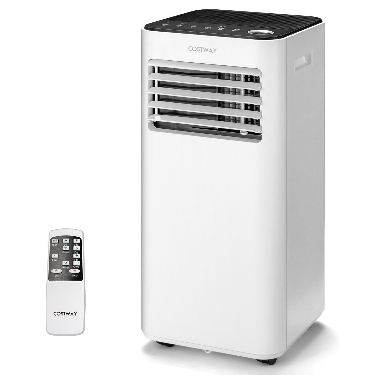 8000 BTU Portable Air Conditioner with Fan and Dehumidifier Mode-White, new in box
