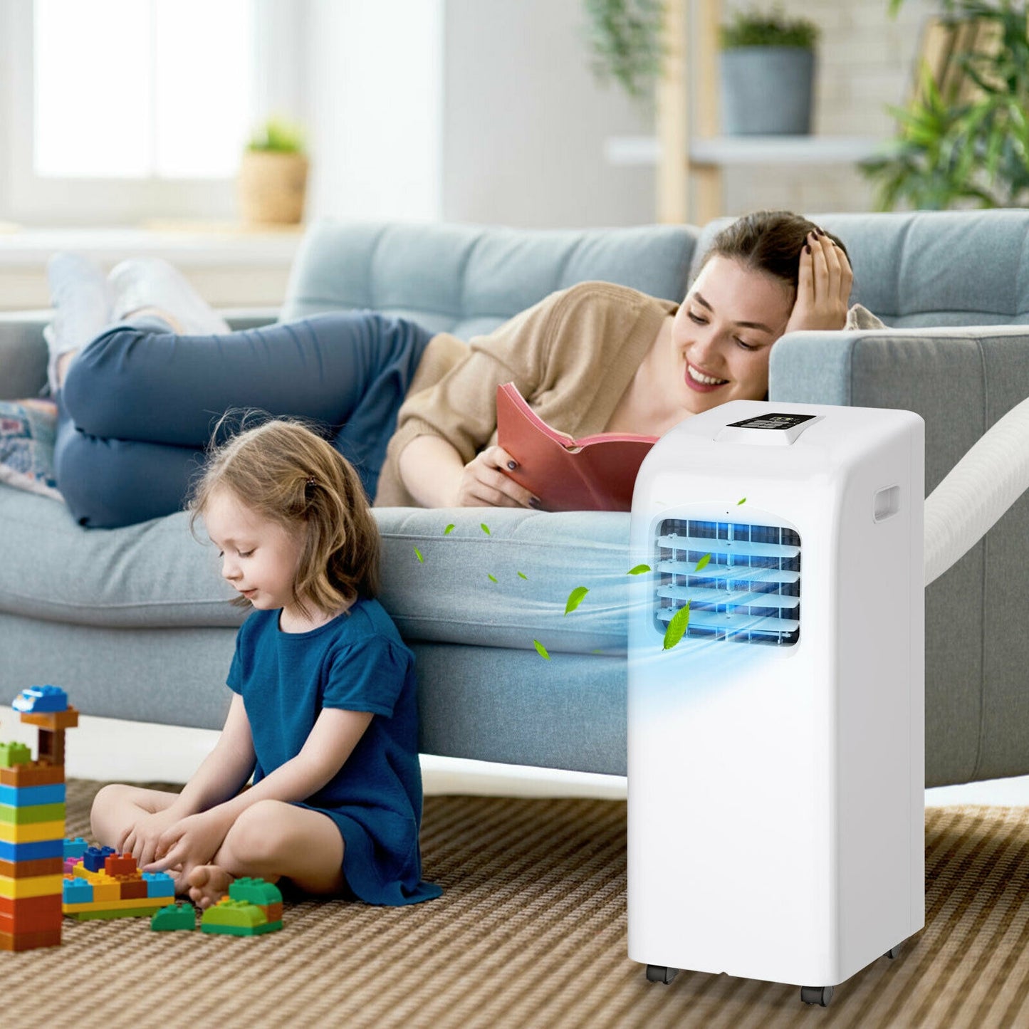 SPECIAL - 8000 BTU Portable Air Conditioner with Dehumidifier Function (Scratch and Dent)