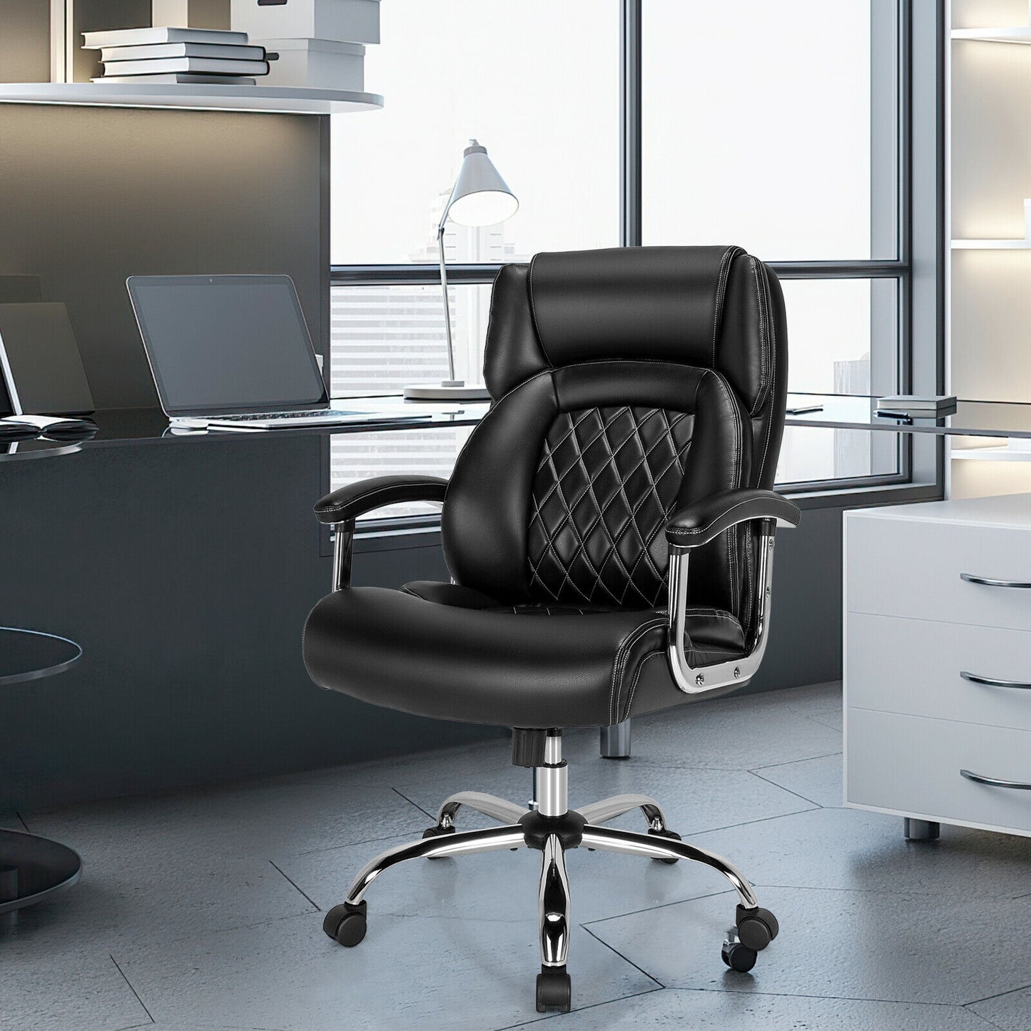 Height Adjustable Executive Chair, customer return special, please see description