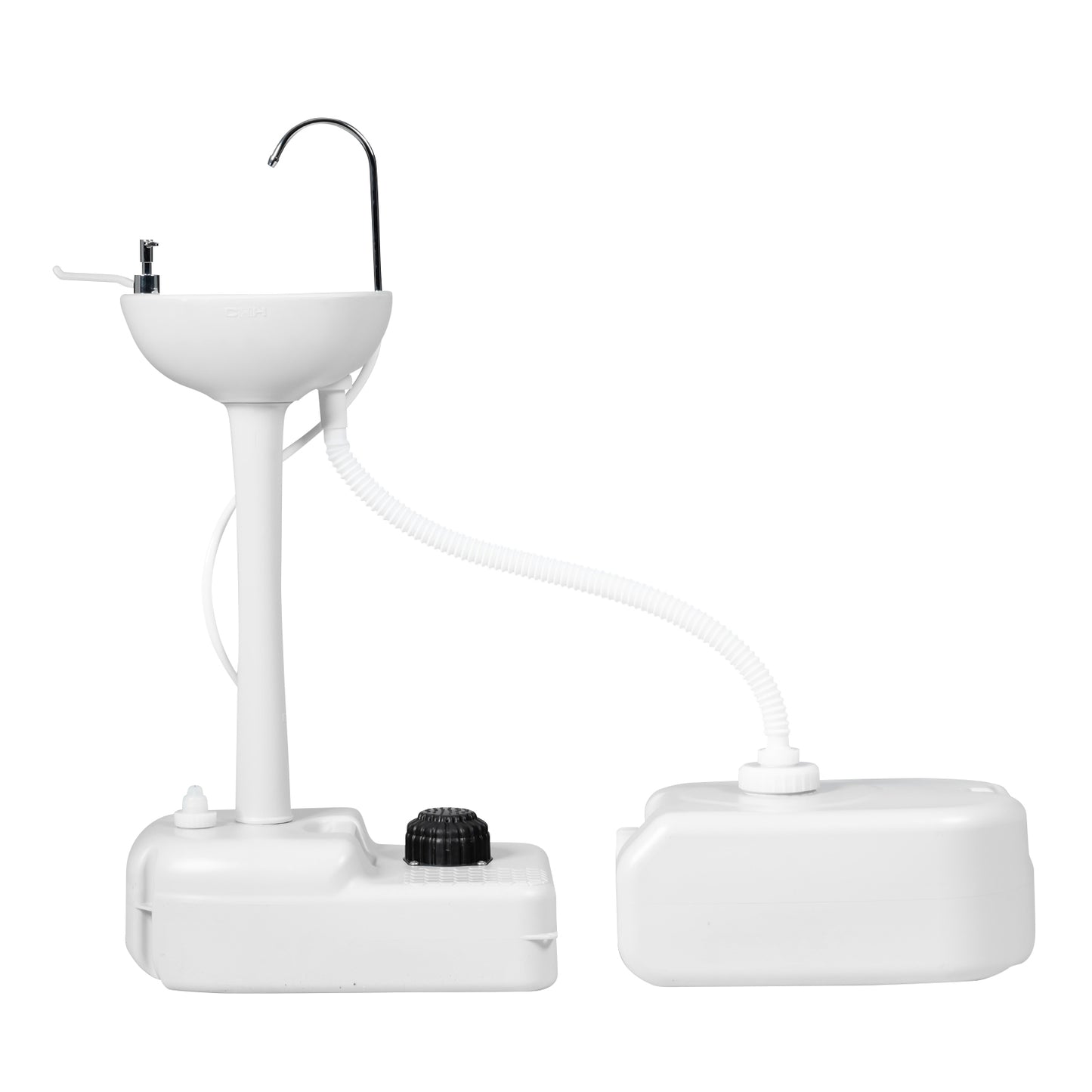 Camping Hand Wash Station Basin Stand with 4.5 Gallon Tank (1 Box, Assembly Required)