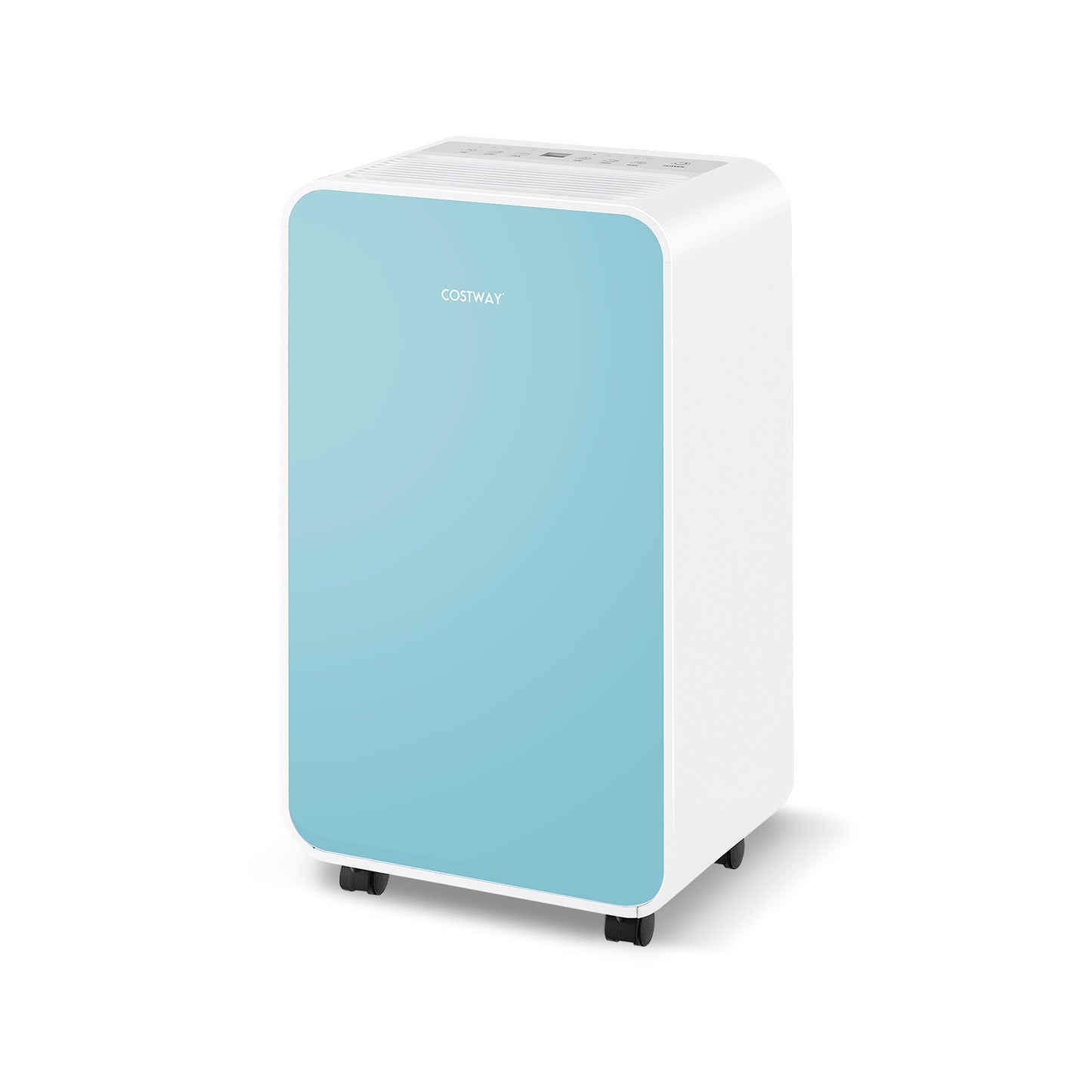 Portable Quiet Dehumidifier for Rooms up to 2500 Sq. Ft-Blue, no box or manual, small mark on front