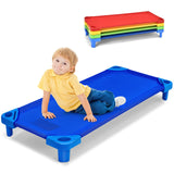 Pack of 4 Colorful Kids Stackable Naptime Cot (1 Box)