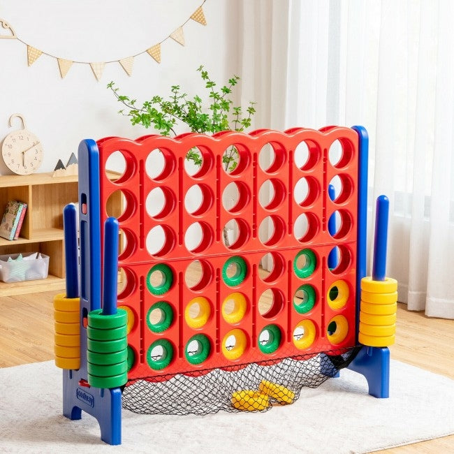 Extra Large, 41``x 47``,  4-to-Score Giant Game Set with Net Storage-Blue, 1 box