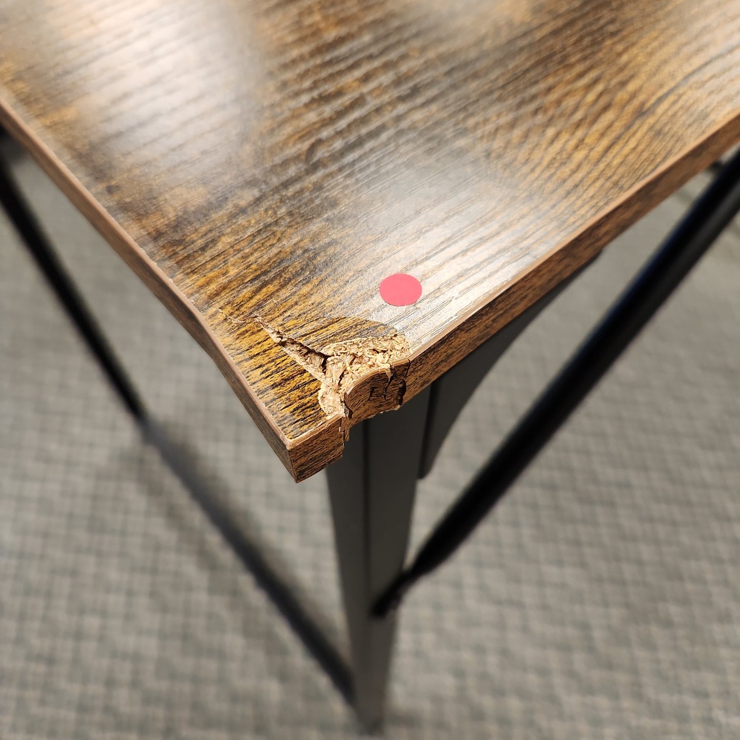 Space Saving Writing Desk *BACK CORNER DAMAGE*