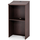 SPECIAL, Wooden Floor Standing Podium Speaking Lectern - Fully Assembled