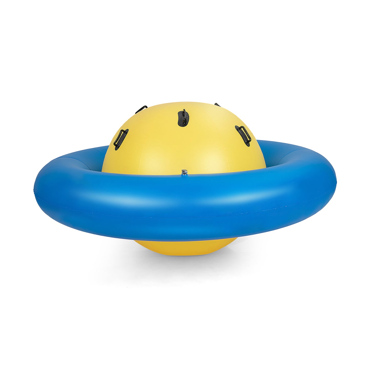 7.5 Foot Giant Inflatable Dome Rocker Bouncer with 6 Built-in Handles for Kids-Blue (1 Box)
