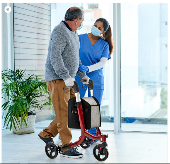 No Tax,  SPECIAL, 3-Wheel Rolling Walker with Adjustable Handle