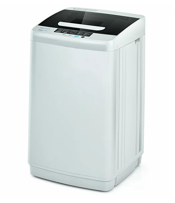 Full-Automatic Laundry Washing Machine 8.8lbs Spin Washer & Air Dryer - Customer Return