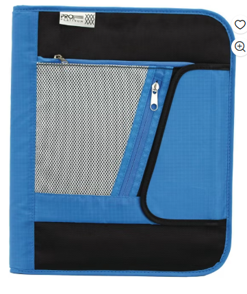 Platinum 1.5" Zipper Binder