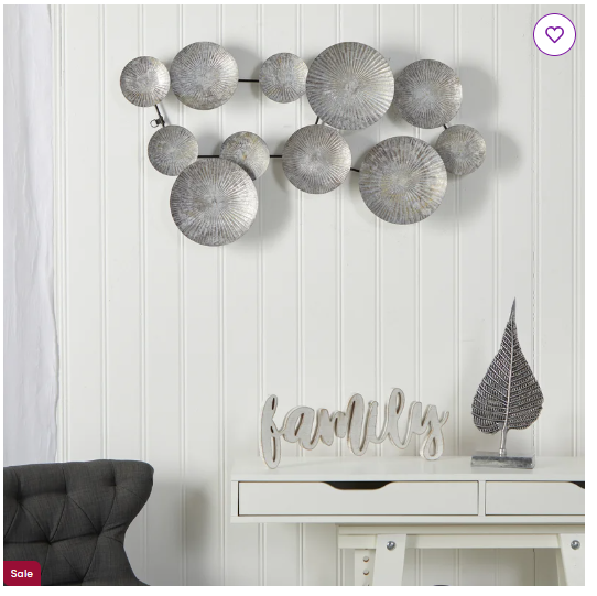 Boho Abstract Wall Decor on Metal by Dakota Fields