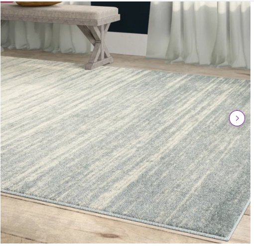 9' x 12' - Bethlyn Area Rug in Slate/Cream